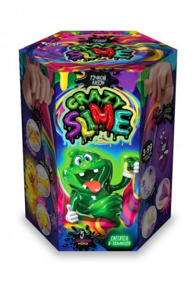 Набор для изготовления слаймов Crazy Slime 5в1 SLM-01-01