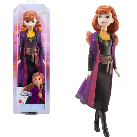 Лялька Disney Princess Крижане Серце Принцеса Анна В Образі Мандрівниці HLW46/HLW50