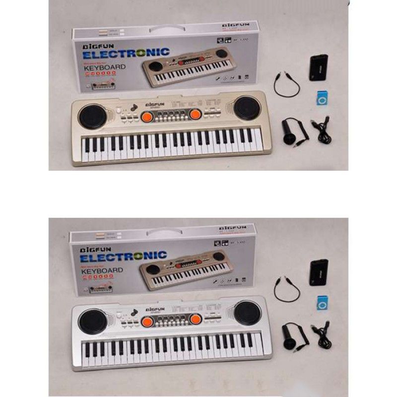Синтезатор BF-530D4 49 клавіш, мікрофон, MP3,запис,16 тонів,MP3плеєр (TFслот,USB вхід),муз