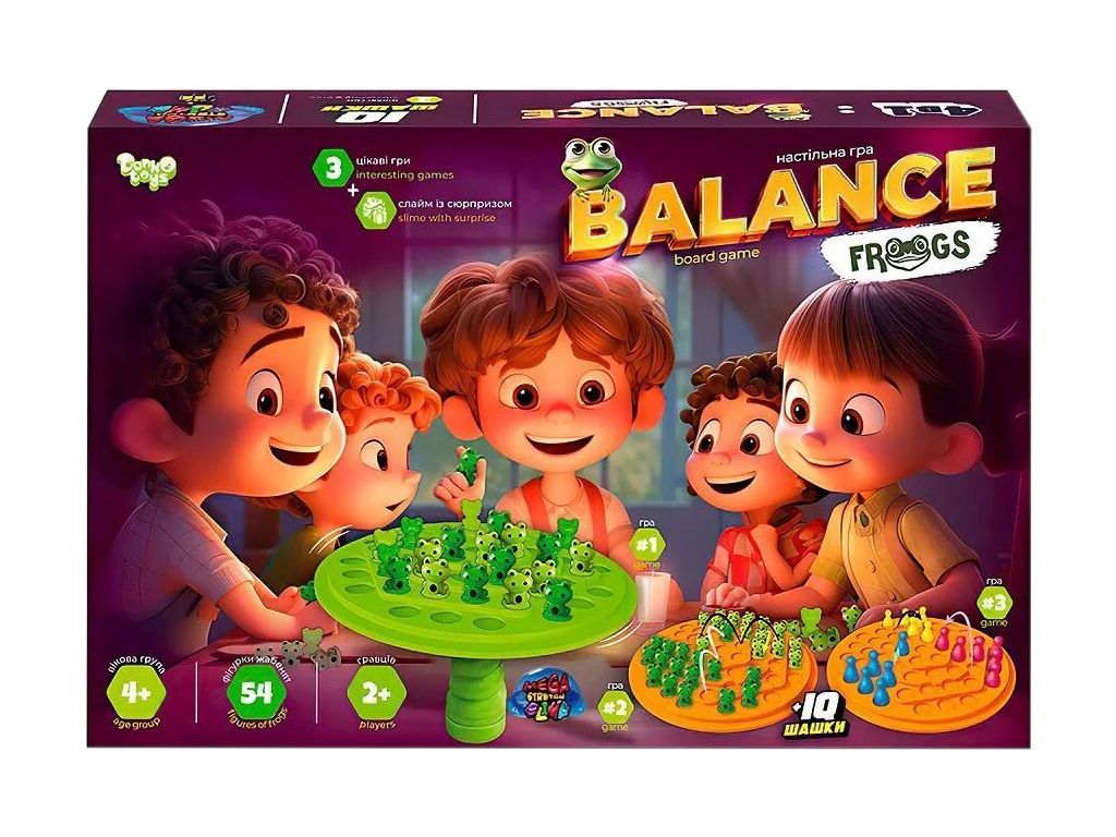 Розвиваюча настільна гра "Balance Frogs" BalF-01
