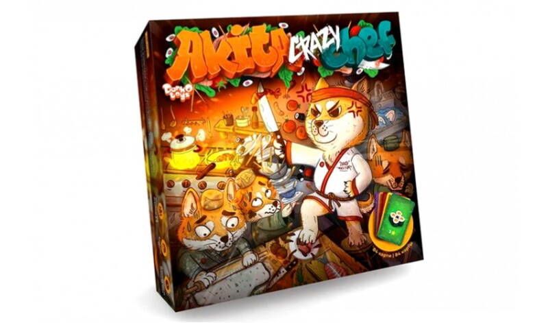 Гра настільна "Akita Crazy Chef G-ACC-01-01
