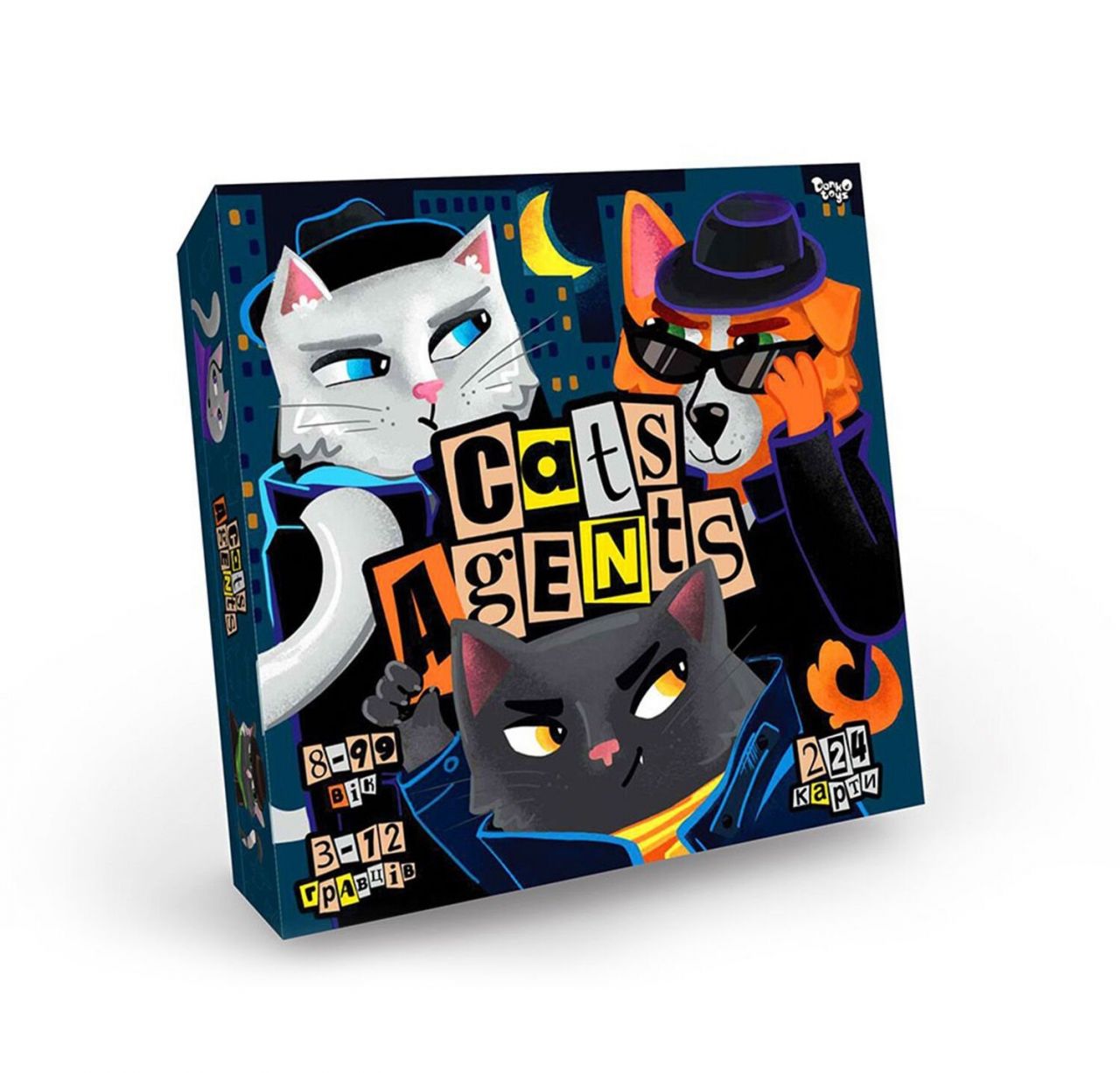 Развлекательная игра ''CATS AGENTS'' РК G-CA-01-01U (10) ''Danko Toys'''