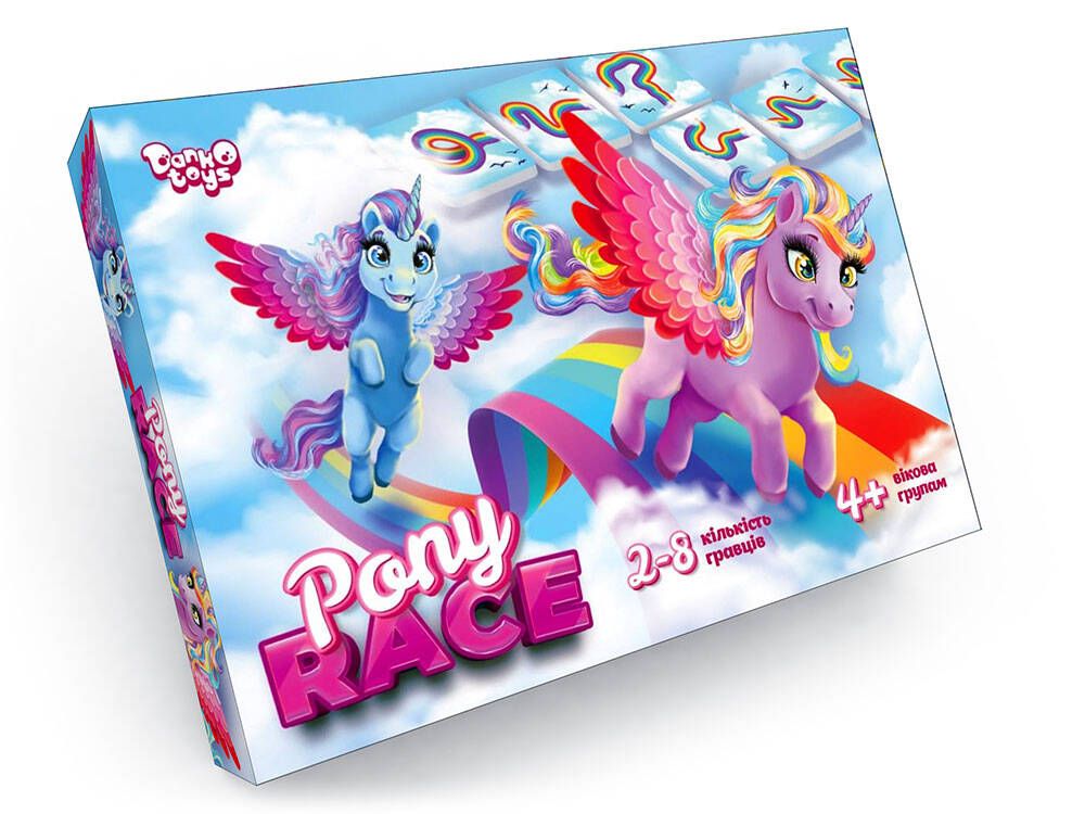 Гра настільна розважальна "Pony Race G-PR-01-01