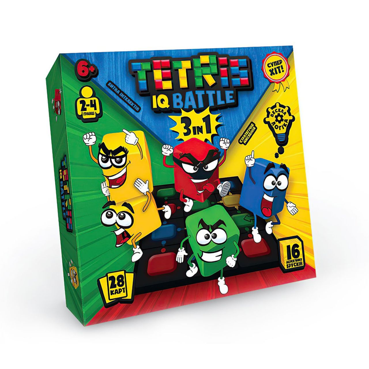 'Настольная развлекательная игра ''Tetris IQ battle 3in1'' G-TIB-02U  ''Danko Toys'''