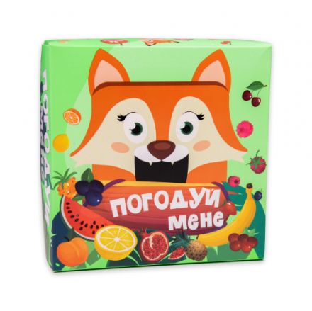 Настольная игра Strateg Погоди меня - Лисичка на украинском языке 30347