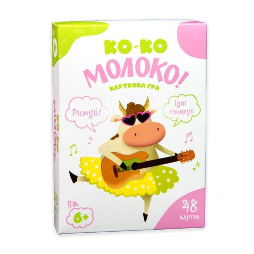 Настольная игра Strateg Коко-Молоко на украинском языке (30386)