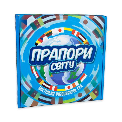 Настольная игра Strateg Флаги мира на украинском языке (648)