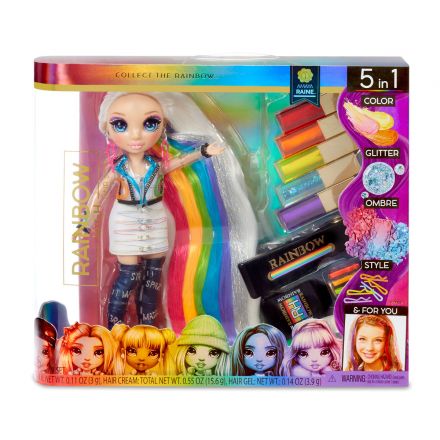 Лялька Rainbow High – Стильна зачіска (з аксесуарами) 569329