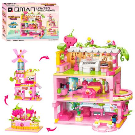 Конструктор Qman 42111 будиночок, 3в1, 580 дет.