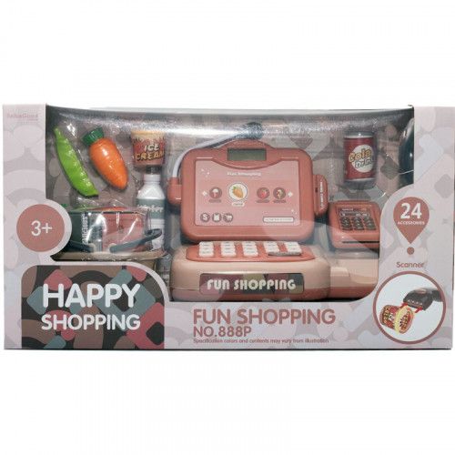 Игровой набор касса на батарейках 1963821