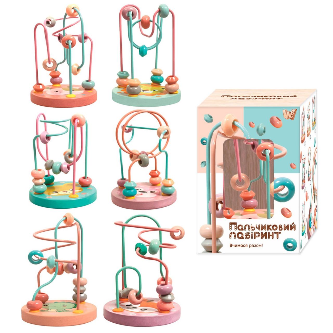 Деревянная игра ''Лабиринт'' 58958