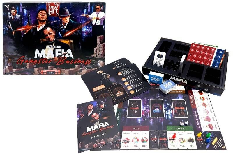 Настільна розважальна гра "MAFIA. Gangster Business. Premium" MAF-03-01U