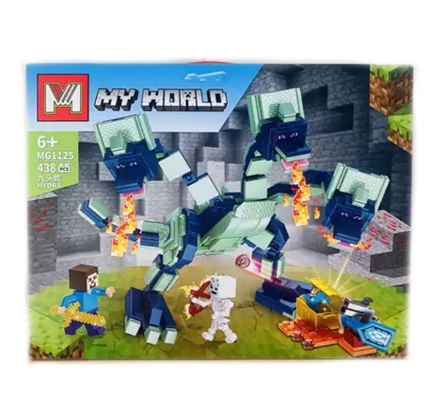 Конструктор MINECRAFT 438 деталей MG1125