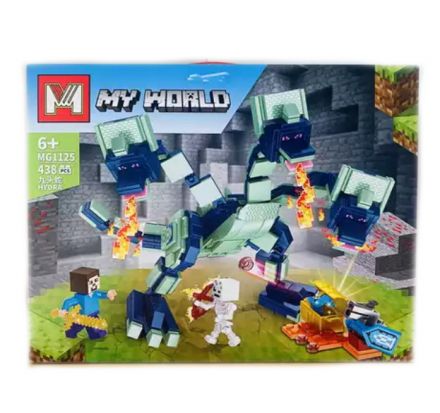 Конструктор MINECRAFT 438 деталей MG1125