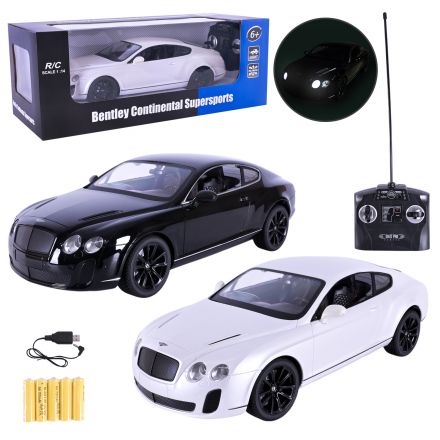 Машина р/к арт. 2048 (12шт) акум., батар., Bentley GT Supersport 1:14