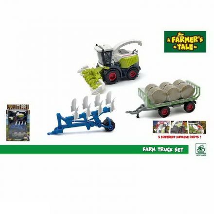 Комбайн 550-13 C (24/2) підсвічування, звук, інерція, плуг, причеп, вантаж, рухомі елементи