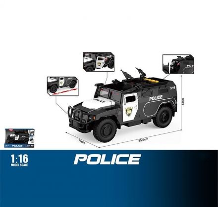 Джип WY 860 B (24) звуки, підсвічування, інерція, масштаб 1:16, відкриваються дверцята, гумові колеса