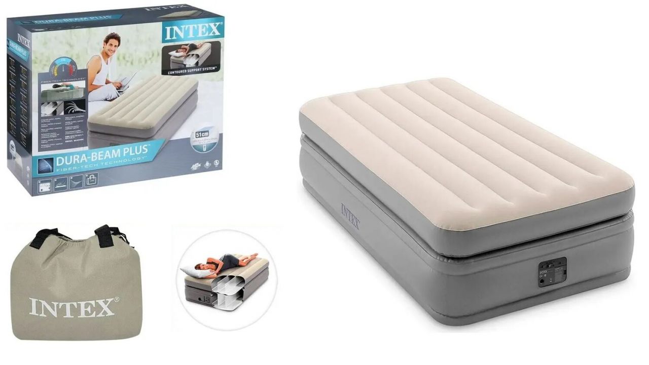 Intex Надувний матрац 64162 NP (2) 99х191х51 см