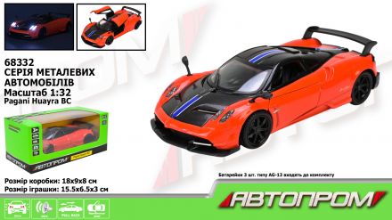 Машина мет. АВТОПРОМ арт. 68332 (48шт/2) 1:32 