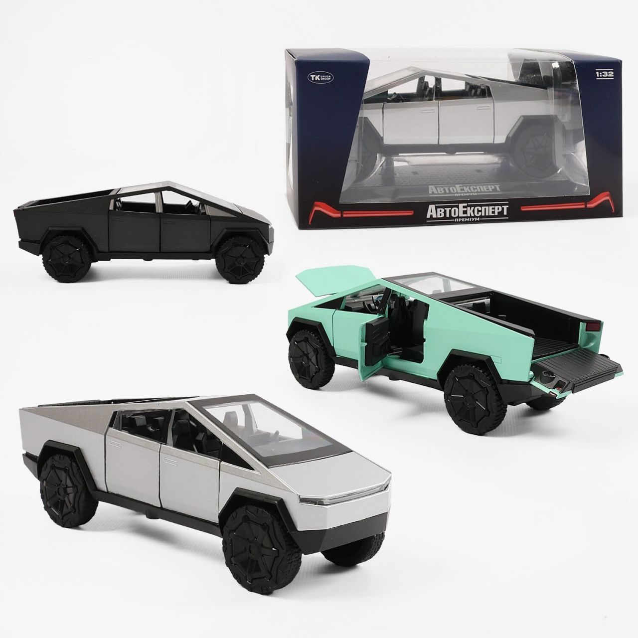 Машинка CB 40911 (48) "АвтоЕксперт", 3 кольори, металопластик, 1:32, звук, світло, інерція, відчиняються двері