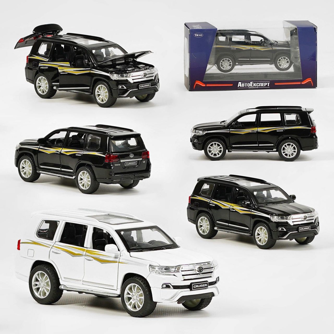 Машинка GT - 07511 (72/2) "Авто Експерт", 2 кольори, металопластик, 1:32, звук, світло, інерція