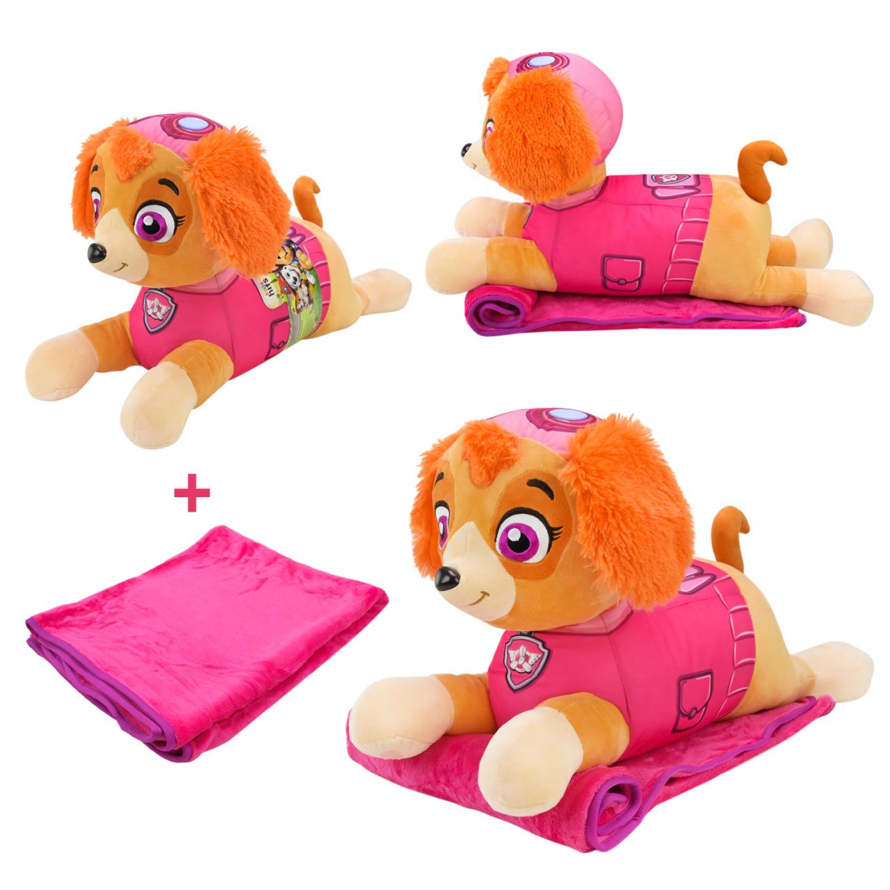 М'яка іграшка з пледом Paw Patrol арт. KH71/002L