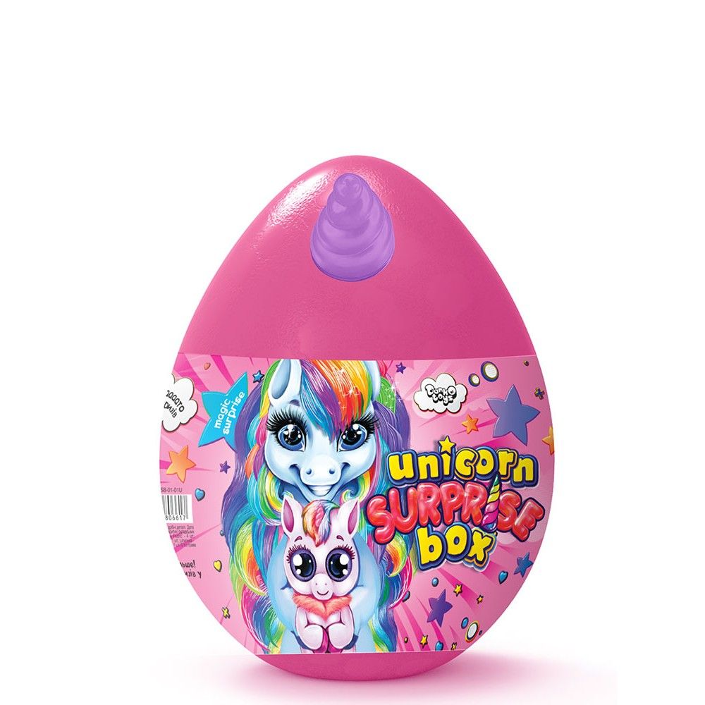 Набір креативної творчості Яйце "Unicorn Surprise Box" USB-01-01U