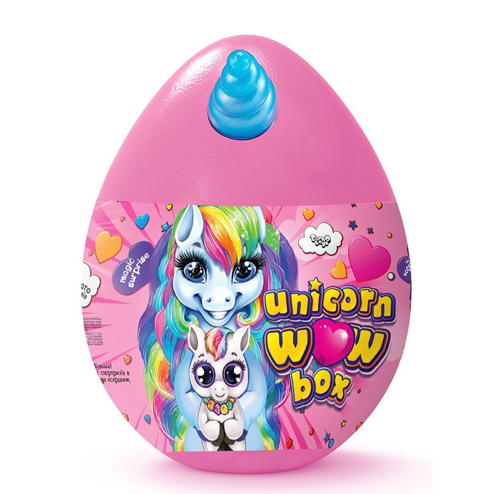 Набір креативної творчості Яйце "Unicorn WOW Box" UWB-01-01U