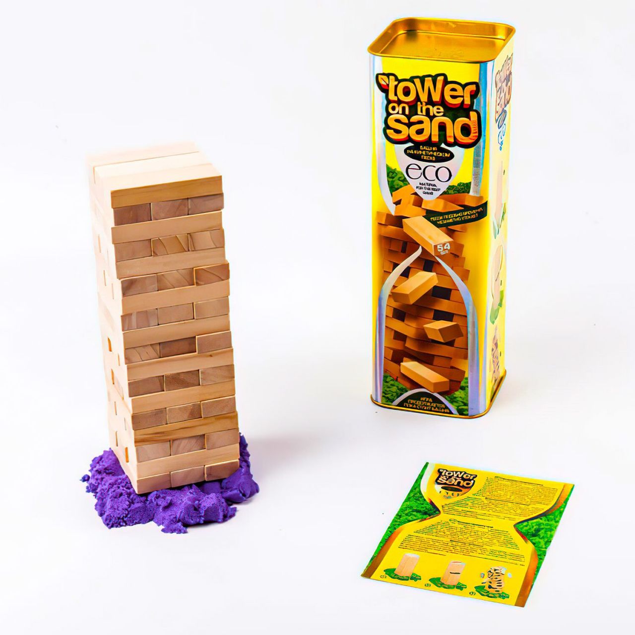'гр Развивающая настольная игра ''TOWER on the SAND'' ST-02 укр. (6) ''Danko Toys'''
