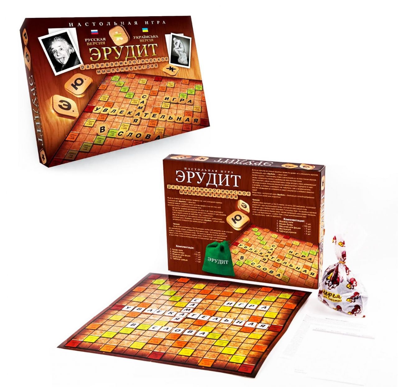 'гр Игра большая след. ''Ерудит'' рус. DTG4-UA (10) ''Danko Toys'''