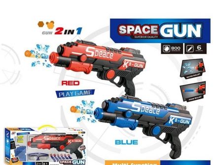 Пістолет 918 (24) 2 кольори, орбізи, м'які кулі