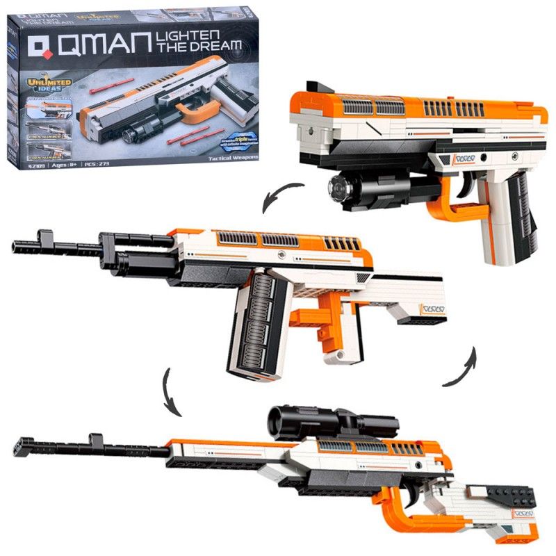 Конструктор Qman 42109  пістолет
