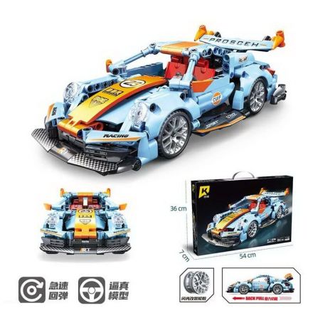 Конструктор 67116 (18) “Перегоновий автомобіль”, 523 деталі, масштаб 1:18