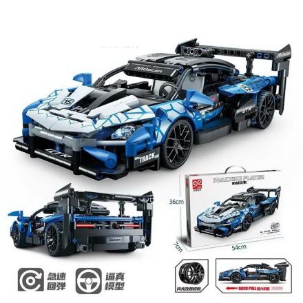 Конструктор 67123 (18) “Перегоновий автомобіль”, 546 деталей, масштаб 1:18