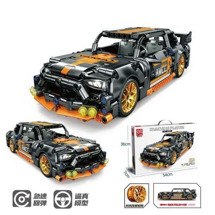 Конструктор 67147 (18) “Перегоновий автомобіль”, 500 деталей, масштаб 1:18