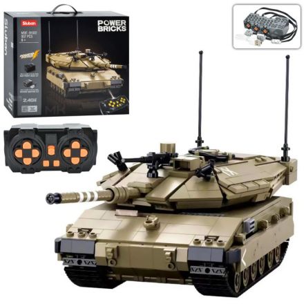 Конструктор SLUBAN M38-B1022 радіокер., танк, 937 дет.