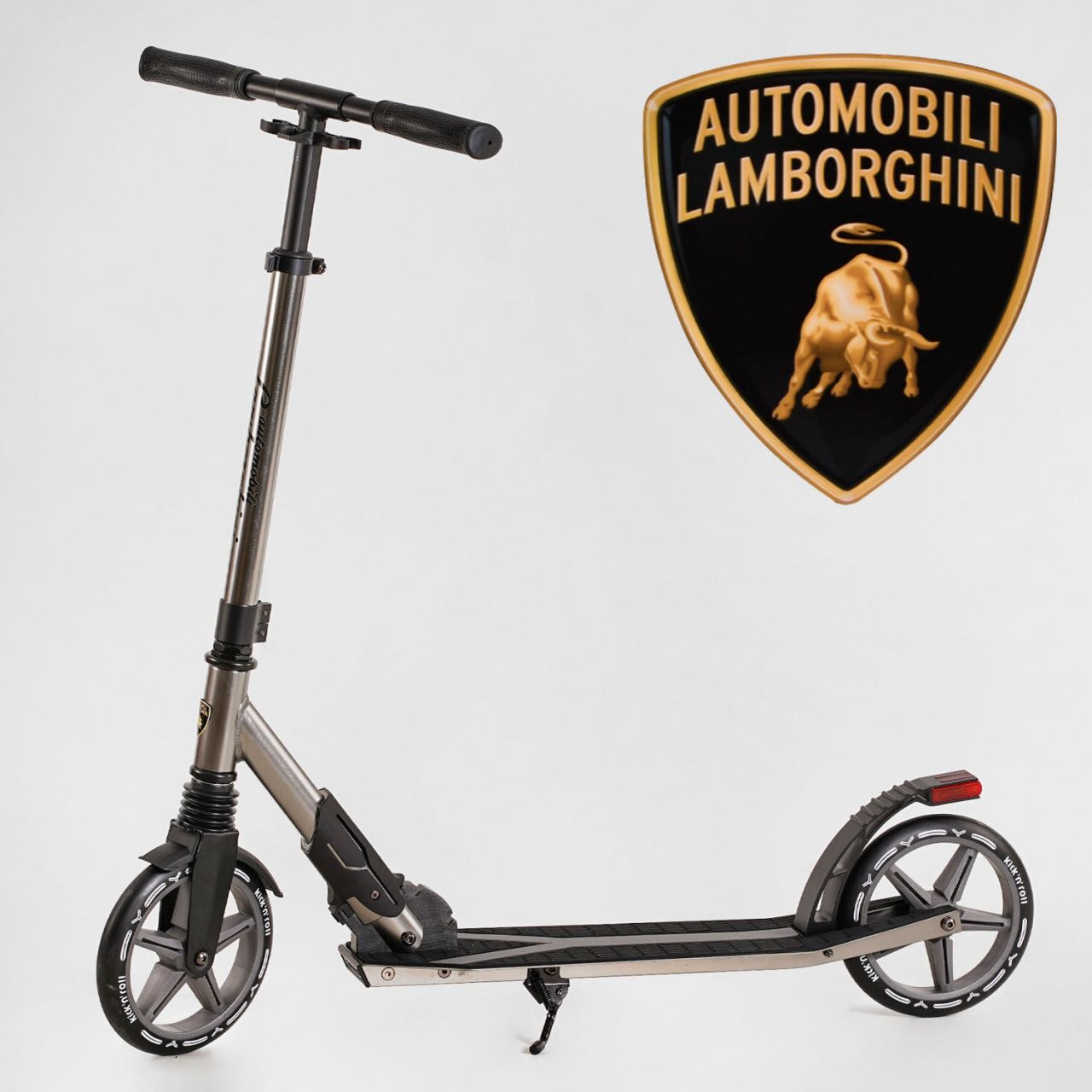 Самокат двоколісний Lamborghini L2/S008102 (1) колеса PU 200 мм, 1 амортизатор