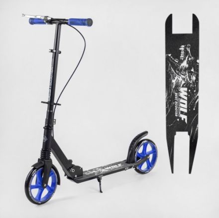 Самокат двухколесный 23949 ''Best Scooter'' ''WOLF'' колеса PU 20 см