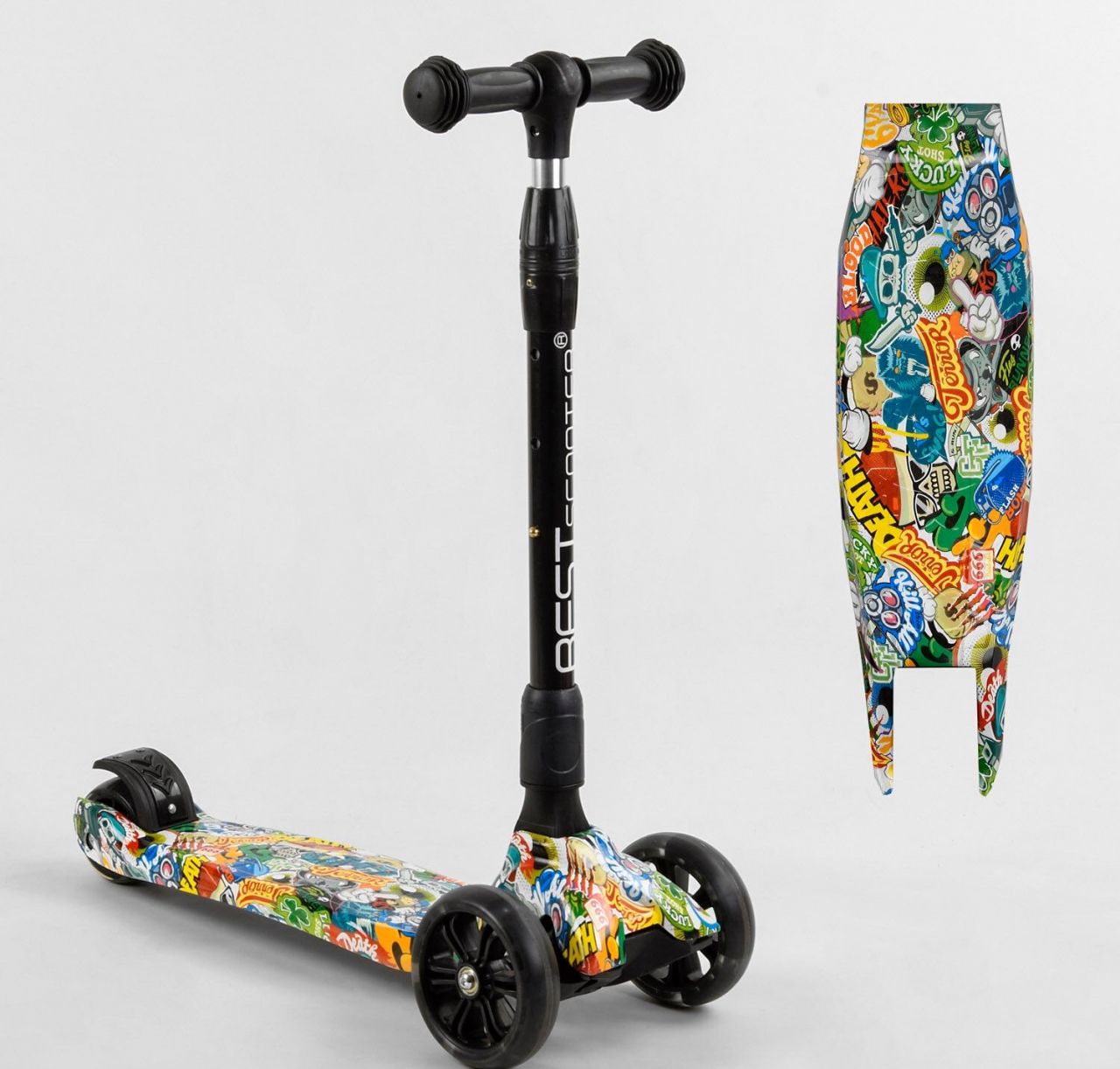 Самокат триколісний Best Scooter 32-655