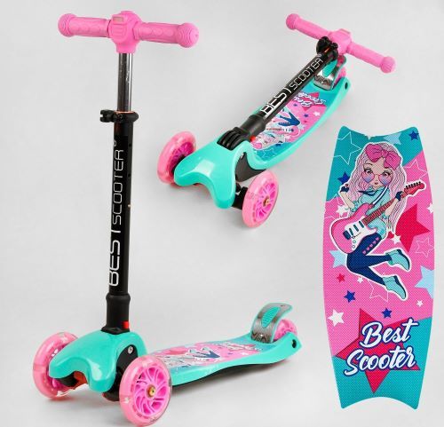 Самокат триколісний L-8711 Best Scooter