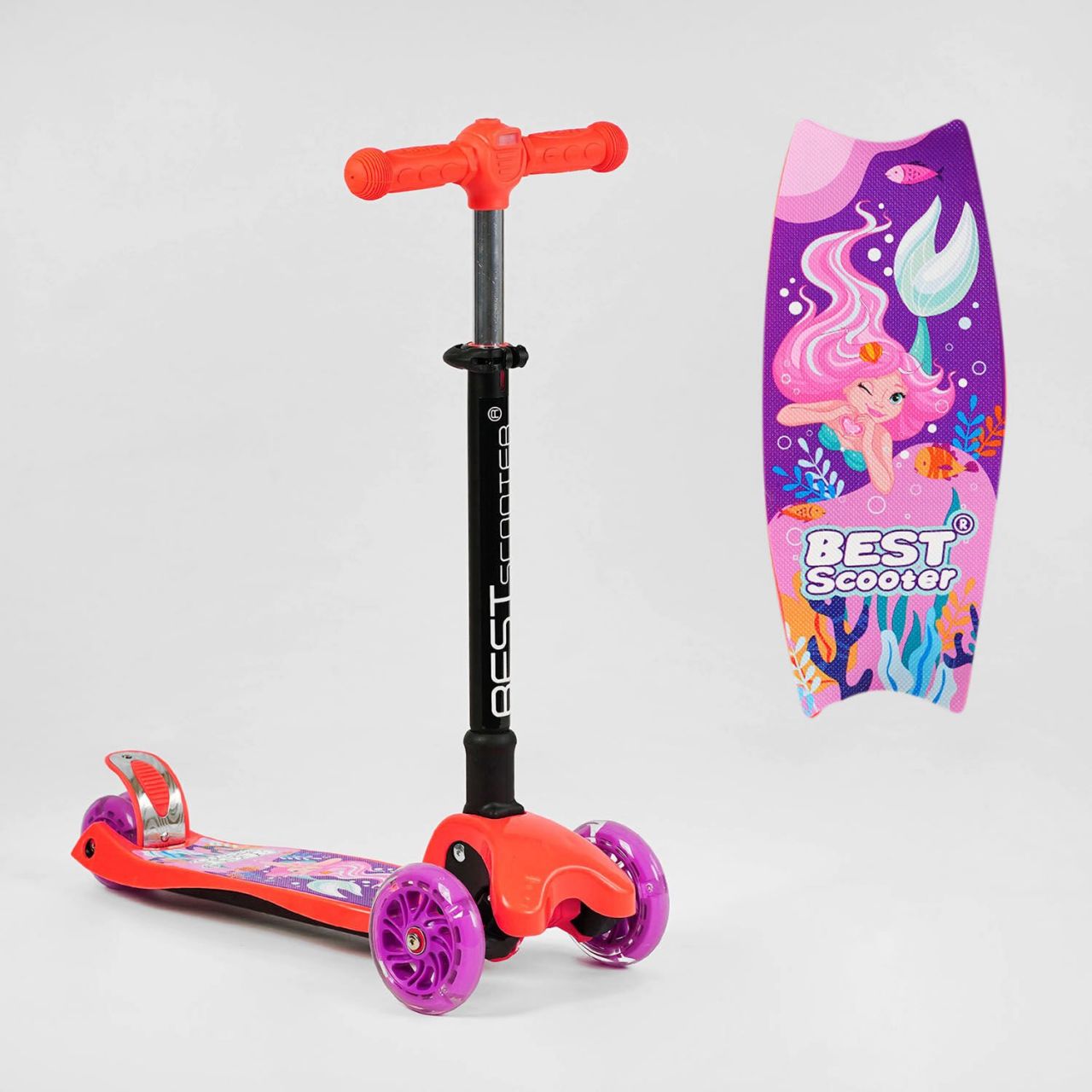 Самокат триколісний L-9844 Best Scooter