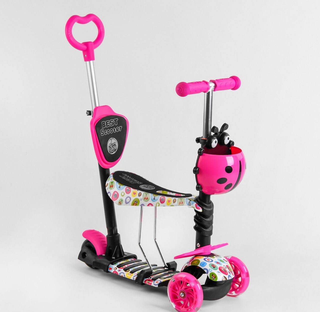 Трехколесный самокат 5в1 15800 Best Scooter