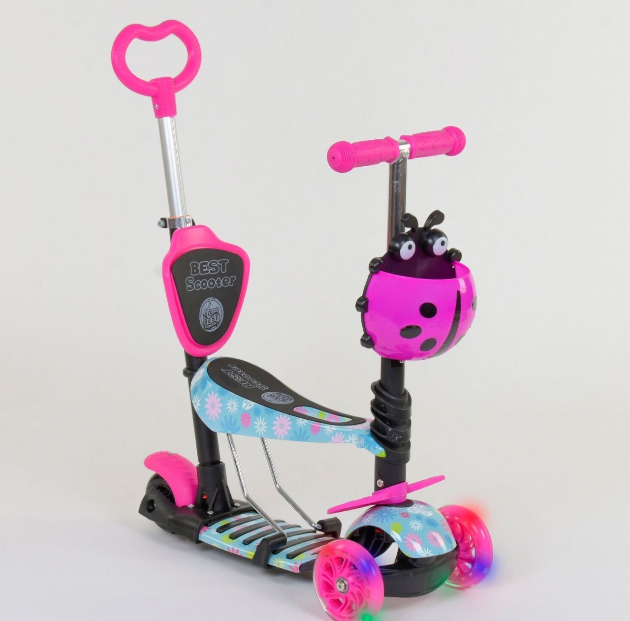 Трехколесный самокат 5в1 11210 Best Scooter
