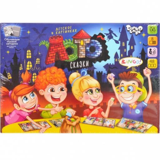 Игра настольная ''Детское лото'' LTD-Skz-01
