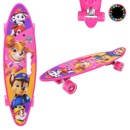 Пенні борд арт. PP2501 (8шт) Paw Patrol 60*17 см, колеса PU світло