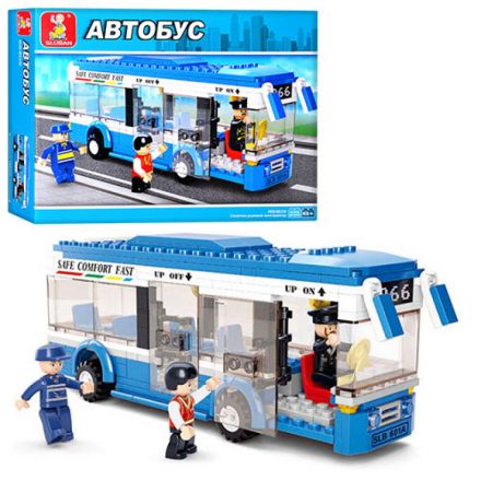 Конструктор SLUBAN M38-B0330 автобус, фігурки, 235дет