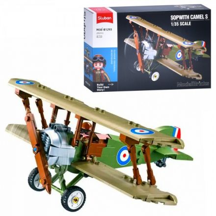 Конструктор SLUBAN M38-B1293 військовий літак, 1:35, 293 дет