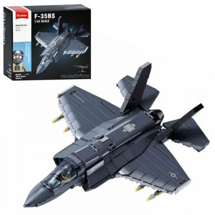 Конструктор SLUBAN M38-B1361 військовий літак, 1:44, фігурка, 705 дет