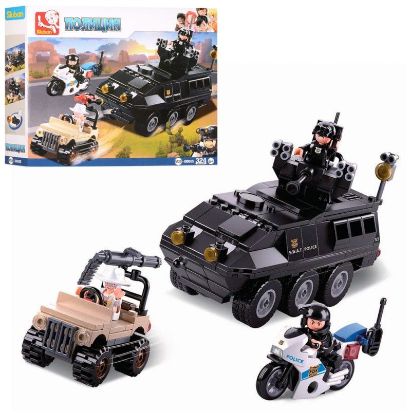 'Конструктор SLUBAN M38-B0655 ''Police'''