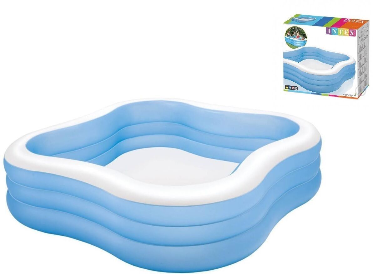 Intex Басейн 57495 NP "Сімейний" (2) розміром 229х229х56см, обсяг: 1250 л